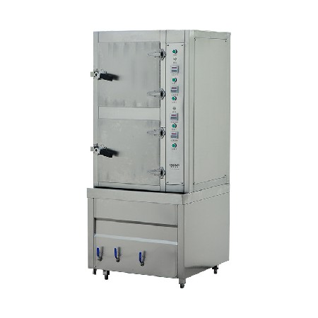 Two door four floor high-speed universal electric steam cabinet